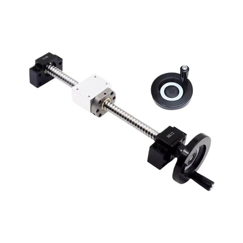 Top Shelf Sfu1204 Ball Screw Kit Loaded With Two Hgr15 Linear Guide Rails And Four Hgh15ca Motion Carriages Ready For Fast Gantry Machine Assembly Projects featuring ball screw and motion components.