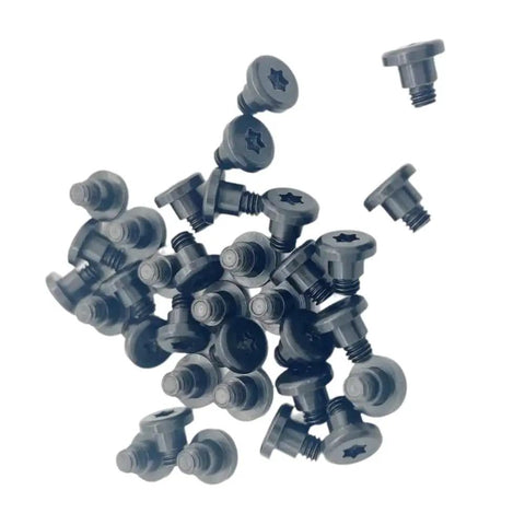 T450 Pan Head Screw Spare Part Kit For Battery Powered Plastic Strapping Tool 1832.039.285 Ten Pack Replacement Screws, black steel