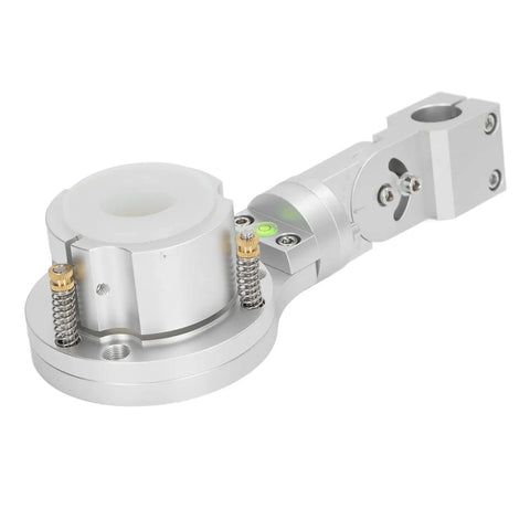 35Mm Collision Fixture Clamp For Cnc Cutting Machine With 25Mm Lifting Rod Tool Holder shows aluminum frame and nylon sleeve.