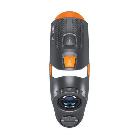 Top view of Tour Shift Laser Golf Rangefinder With Slope Compensation And PinSeeker 6X Magnification 1300 Yard Range Magnetic Mount