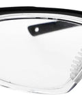 Rad Radiation Safety Glasses With Lightweight Frame And.75mm Pb Lead Equivalent Lenses And.50mm Pb Side Shields Black