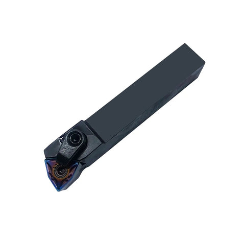 Five Eighth Inch Right Cutting CNC Lathe Carbide Excircle Indexable Turning Tool Holder Set With Ten WNMG Inserts visible