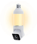 Bulb Cam 2K HD Smart Security Light with Color Night Vision, 800 Lumen, 160° view, E26 Socket, white body