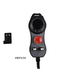 Standard 5V Electronic Handwheel Motion Control System With 4 Axis 5 Axis And 6 Axis Support, Emergency Stop Handwheel visible in image