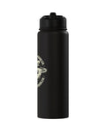 Storage Woes Take A Backseat No Cap With This Dual Wall Stainless Steel Insulated Water Bottle That Keeps Drinks Hot Or Cold Dishwasher Safe BPA Free Leak Proof Flip Lid With Straw Black
