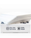Heavyweight 75 Pack White 4x4 Art Tiles With 210 Lb Paper 350 Gsm Blank Square Sheets Ideal For Pencils Markers Charcoal Gel Pens Doodles Mandalas And Miniatures