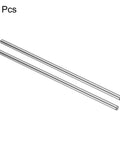 Set Of 2 4mm By 150mm Linear Motion Rod Shaft Guide Chrome Plated Case Hardened Steel For 3D Printers And CNC Machines Ultra Smooth Glide