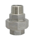 Stainless Steel 304 BSPT Pipe Fittings Kit With 1/4 3/8 1/2 3/4 1 Inch Male To Female Threaded Unions Cast Live Connection