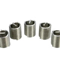 Thread Repair Insert Kit With 140 Pieces Stainless Steel Helicoil Style Rethreading Set DIY Friendly M3 Through M12 For Metal Hole Restoration And Quick Repairs, stainless steel inserts