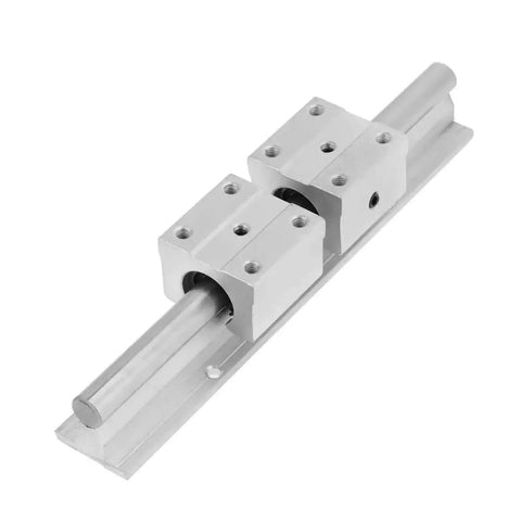 Awesome High Precision SBR12 Linear Guide Rail Kit With 4 Bearings For Smooth Slide Motion In Your CNC And 3D Printer Builds Without Stick Slip, aluminum rail