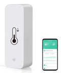 4 Pack WiFi Temperature Humidity Sensor For Home And Greenhouse With App Alerts No Hub Needed Remote Monitoring Free Data Export