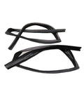 Chevrolet Caprice Door Window Glass Seal Kit Rear Driver Side And Passenger Side For 1977 To 1990 B Body C Body 4 Door Sedan Glass Run Channel Pair Kit Included
