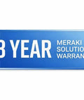 3 Year Meraki Solutions Warranty badge for Robust Mx105 Hw Enterprise Network Security Appliance With Straight Up Firewall Vpn Gateway And Advanced Threat Protection For Small Business Sd Wan Router Delivering Bang For Buck Performance Plus Three Year Warranty.
