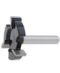 CNC Spoilboard Surfacing Router Bit for Slab Flattening One And A Quarter Inch Cut Diameter Alloy Steel Body With Anti Kickback Design Durable Bottom Cleaning Router Bit side view