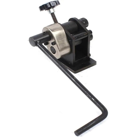 Beast Mode Manual Roll Bending Machine Tool Featuring Adjustable Gap Ring Roller Setup For No Sweat Pipe Shaping And Rock Solid Metal Bar Working Precision
