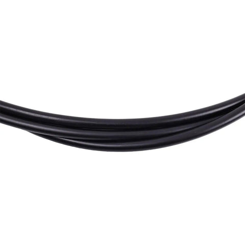 Close-up of black 13Ft Marine Control Cable 0173113 173113 For Throttle Shift System Pro Grade Compatible With Johnson Evinrude Marine Outboard