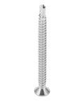 Non Slip Countersunk Screw Set 304 Stainless Steel Drill Screws For Wood Metal Plastic Fine Thread 50mm Length M4 18 100 Pack Heavy Duty