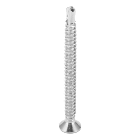 Non Slip Countersunk Screw Set 304 Stainless Steel Drill Screws For Wood Metal Plastic Fine Thread 50mm Length M4 18 100 Pack Heavy Duty