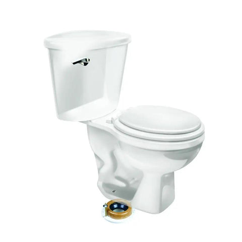 Extra Thick Wax Toilet Bowl Gasket With Flange For 3 Inch And 4 Inch Waste Lines No Leaks Seal Easy Install Replacement For Leaking Wax Seals