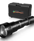 Beast Mode 850nm Infrared Illuminator Flashlight With Fresnel Lens Zoomable Focus, IR Spotlight, tactical lighting next to case