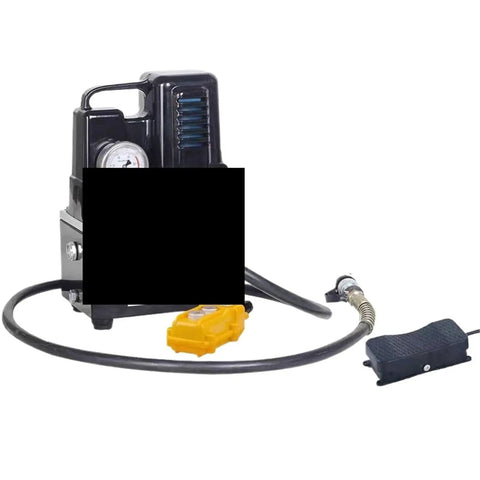 Heavy Duty 1200W Electric Hydraulic Pump With Foot Switch Control 110V Power Unit Workhorse Grade Built Tough Plug And Play Setup For Shop And Outdoor Grunt Work