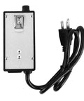 Heavy Duty Router Speed Controller With Sturdy Metal Rear Housing Adjusts Rpm Without Dropping Torque Electronic Feedback visible from top view.