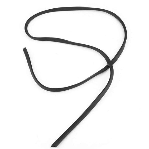 High Performance Rubber Paddle Guard Shield For 100CM Blades, Board Friendly Protector For Kayaks And SUPs shown coiled on surface