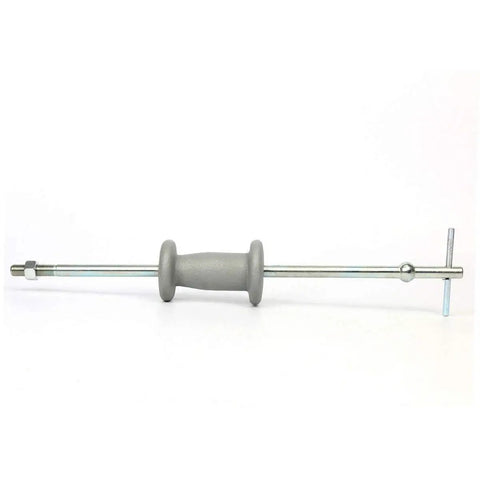 9 Way Slide Hammer Puller Set With Internal And External Jaws For Bearings Gears And Seals, Five Eighths Inch Eighteen Thread Attachments