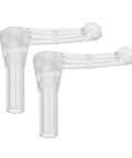 Capsule Vending Machine Replacement Parts 2 Pack Plastic Spiral Accessories Durable Gear For Mini Vending Machines Easy Replacement And Quick Install Perfect For Routine Repair And Maintenance, clear plastic replacement gear set