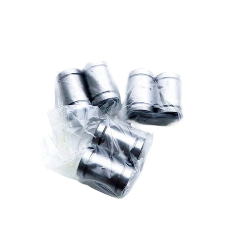 Pro Grade Linear Bushing Set for CNC Systems 8x15x17mm Rods, 10 Pcs, LM8SUU Compatible Bearings for Smooth Motion, Low Friction, Easy Install, Durable Guide Support for Robotic and Milling Projects, 10-pack in plastic bags