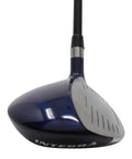 SooLong 9 Wood Golf Club For Seniors, Right Handed Senior Flex Graphite Shaft With Premium Arthritic Grip, club head close-up.