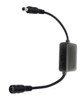 Durable Solar Charging Controller With USB 5V 2A Output And 5.5x2.1mm Connector, cable with connectors and USB port