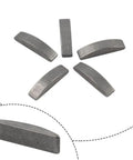 Woodruff Semicircle Keys 5 Pack Gray Iron For Chinese GY6 Scooters 50cc 80cc 139QMB Snug Fit Durable Iron For Jonway JMSTAR Roketa Sunl Tank Taotao Peach Gator And More