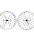 Ultra Lightweight Carbon Fiber Road Bike Wheelset With Aero Wave 45/50mm And 60/65mm Depths 700c Center Lock Disc Black
