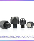 MJ420 Carbon Steel Ball Plungers With Hexagon Grub Bolts For Precision Positioning And Rock Solid Retention Available In M6 Through M30 Sizes including various sizes.