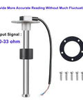 Direct Replacement Boat Fuel Tank Sending Unit 240-33 Ohms 10 Inch Diesel Fuel Gauge Water Level Sensor with screws