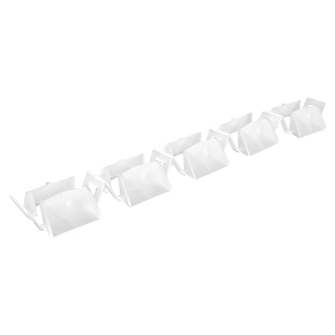 Five Pack Water Supply Spray Guide Replacement Fits Various Commercial Ice Maker Models Like Km 1200 And Km 1300 Series Keeps Things Running Smooth Without Any Hassle With Durable Build For Long Lasting Use, five white plastic spray guides