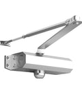 Medium Duty Hydraulic Door Closer For Commercial And Residential Use With Whisper Quiet Soft Close Technology close-up view