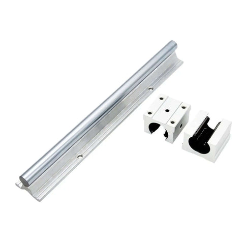 Top Tier High Precision Sbr20 Linear Guide Rail Kit With Two 550 Mm To 1000 Mm Rails And Four Ultra Smooth Bearing Blocks For Your Next Cool Cnc Or 3D Printer Build, steel rail and bearing blocks