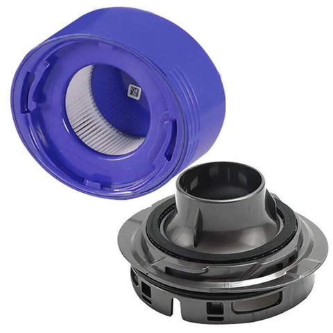 Motor Rear Cover And Rear Filter Kit For V7 And V8 Vacuum Cleaners Easy Install Replacement HEPA Filter And Motor Cover.