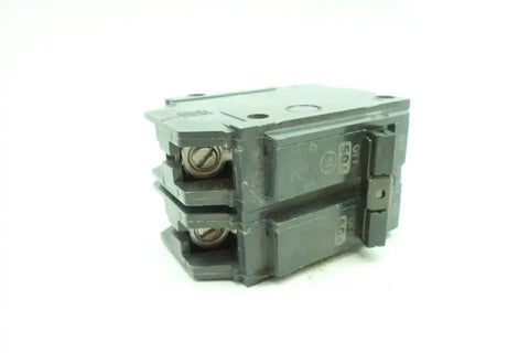 Two Pole 50 Amp 240 Volt Molded Case Circuit Breaker For Residential And Commercial Panels Creates Balanced Power Distribution Ideal For High Demand Appliances Reliable 2P 50A 240V AC Protection, two-pole breaker with screw terminals