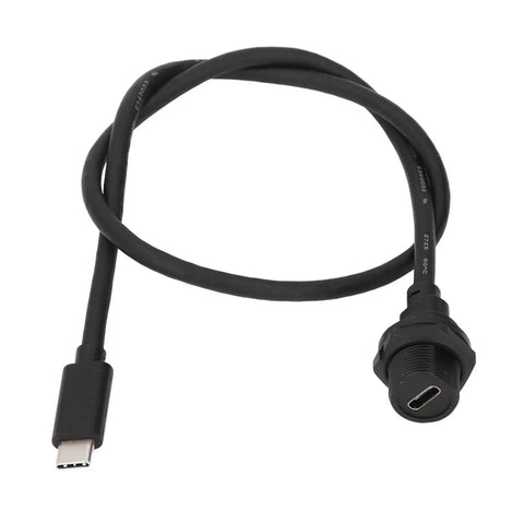 Everyday Ip67 Waterproof Extension Cord Half Meter Professional Grade durable outdoor cable with USB-C connector.