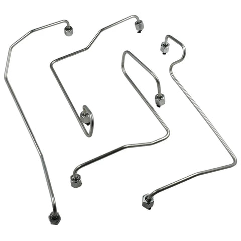 Heavy Duty Fuel Line Kit 4N3281 4N3282 For Caterpillar Engines And Machinery Like Tractors Excavators Loader Graders Perfect Fix For All You Need To Get Back On The Road stainless steel fuel lines