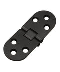 Six Pack Zinc Alloy Mounted Folding Self Supporting Table Cabinet Door Hinges Heavy Duty Black Hardware 78x30mm 2.2mm Thick 4mm Bore