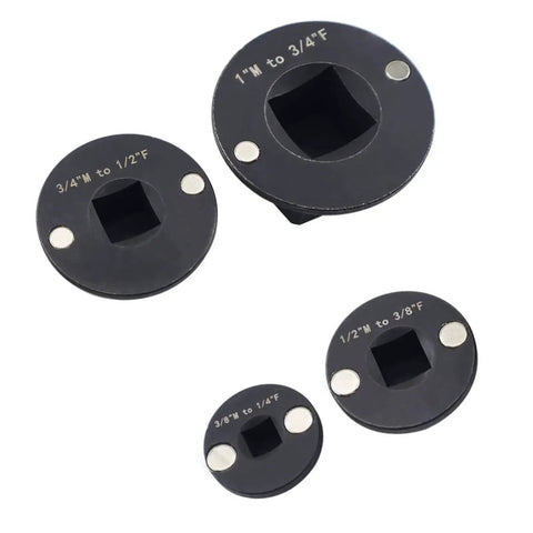 Top Notch Cloimei Professional Grade Socket Adapter Set 4pcs Low Profile Drive Reducer Kit Made From Tough Cr Mo Steel For Mechanics To Convert 1 Inch Down To Quarter Inch Fits Any Automotive Repair Shop Needs Like A Charm Today. four CrMo steel socket reducers, 1 inch to 1/4, 3/4 to 1/2, 1/2 to 3/8, 3/8 to 1/4