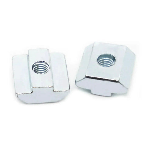 Heavy Duty T Block Square Nuts And T Track Sliding Bolts For 20 30 40 45 Aluminum Profiles Plug And Play Slot Connectors Slick Slide Design Quick Grab Fasteners No Sweat Mounting Rock Solid Hold