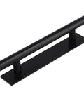 50 Pack Self Stick Push Pull Cabinet Handles Black Adhesive Door Handles For Kitchen Cabinets Drawers Wardrobes And Furniture Instant Stick On ABS Plastic Easy Install Comfortable Grip, black ABS adhesive handle