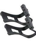 1 Set Half Toe Clip Pedals Strapless Universal Fit For Road Bike Mountain Bike And Exercise Bike Quick Tool Free Install