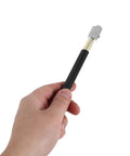 Hand holding Pencil Style Glass Cutter Kit With 2 Spare Blades For Craft Projects And Window Glass Cutting Tools, 6-12mm