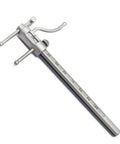 Pro Grade Adjustable Bracket Height Orthodontic Gauge With Movable Locator For Precise Occlusion And Prosthodontics VDO Scale Measuring 20mm To 100mm Dentist Lab Tool For Implants And Dental Prostheses, stainless steel